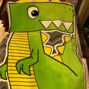 ZippySack Dino twin size zippered sleep cover